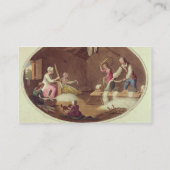 Carte De Visite La méthode commune d'assouplissage, de teillage et (Dos)