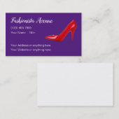 Carte De Visite La Mode Et La Beauté Des Dames (Devant / Derrière)