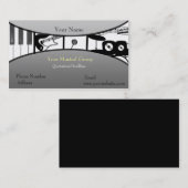 Carte De Visite La musique parle (Devant / Derrière)