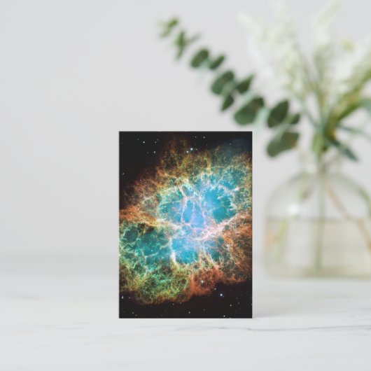 Carte De Visite La nébuleuse du crabe (Debout devant)