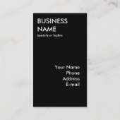 Carte De Visite La nouille est le meilleur (Dos)