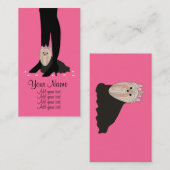 Carte De Visite La nuit des filles (Devant / Derrière)