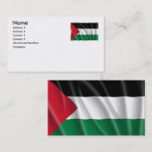 CARTE DE VISITE LA PALESTINE (Devant / Derrière)