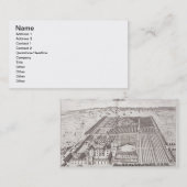 Carte De Visite La perspective occidentale de Knole, de (Devant / Derrière)