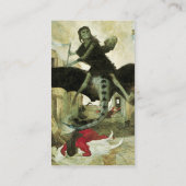 Carte De Visite La peste d'Arnold Bocklin (Dos)