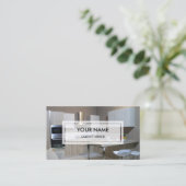 Carte De Visite La photo élégante a recouvert l'ébéniste de | (Debout devant)