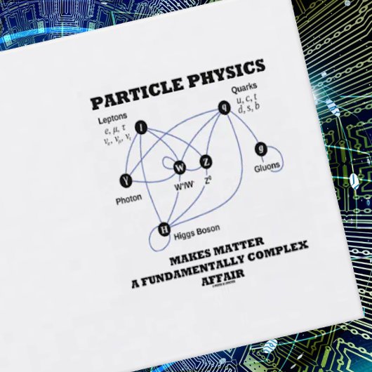 Carte De Visite La Physique Des Particules Fait De La Matière Une 
