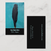 Carte De Visite La plume de Raven (Devant / Derrière)