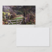 Carte De Visite La porte (Devant / Derrière)