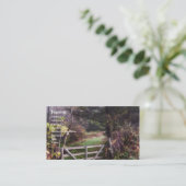 Carte De Visite La porte (Debout devant)