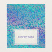 Carte De Visite La poussière d'étoile pliée de parties (Extérieur déplié)