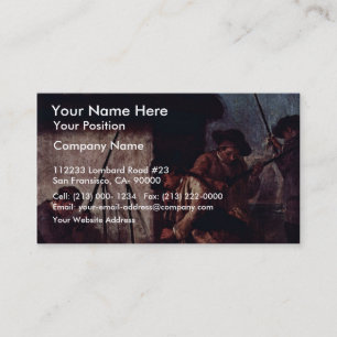 Carte De Visite La préparation des armes à feu" par Longhi Pietr