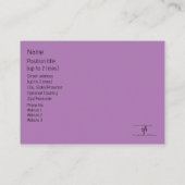 Carte De Visite La préservation numérique est essentielle ! (Dos)