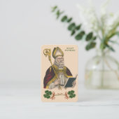 Carte De Visite La prière catholique de la Saint-Patrick (Debout devant)