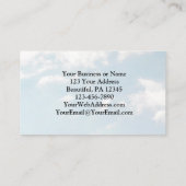 Carte De Visite La prière du Seigneur, Matthieu 6:9-10 Verse de la (Dos)