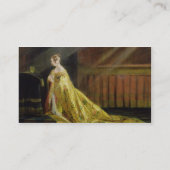 Carte De Visite La Reine Victoria dans sa robe longue de (Dos)