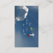 Carte De Visite La résurrection de Pâques qu'il est Jésus levé a (Dos)