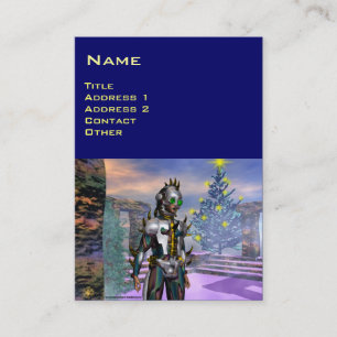 CARTE DE VISITE LA SAINT-SYLVESTRE D'UN CYBORG