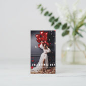 Carte De Visite La Saint Valentin Femme Photosession fille (Debout devant)