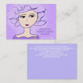 CARTE DE VISITE LA SAMENESSE N'APPORTE PAS DE CHANGEMENT (Devant / Derrière)