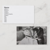 Carte De Visite La scène de la représentation d'importance de soit (Devant / Derrière)