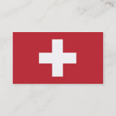 Carte De Visite La Suisse - affaires (Dos)