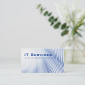 Carte De Visite La technologie de l'information entretient le (Debout devant)