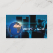 Carte De Visite La terre Afrique (Devant)