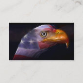 Carte De Visite La terre du libre, à la maison du courageux (Dos)