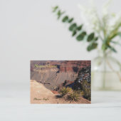 Carte De Visite La terre posée (Debout devant)