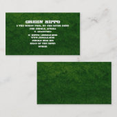 Carte De Visite La terre verte - customisée (Devant / Derrière)