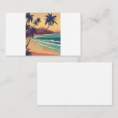 Carte De Visite La toile de sérénité de la nature Imprimer - Lands (Devant / Derrière)