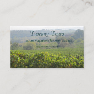 Carte De Visite La Toscane
