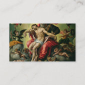 Carte De Visite La trinité sainte (Dos)