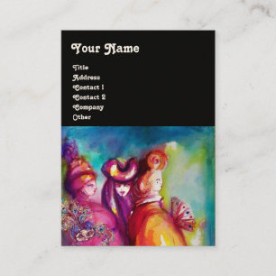 Carte De Visite LA TROISIÈME MASQUE / Costume Designer, Artiste t