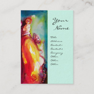 Carte De Visite LA TROISIÈME MASQUE / Costume Designer, Artiste th