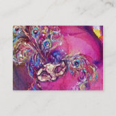 Carte De Visite LA TROISIÈME MASQUE / Costume Designer, Artiste th (Dos)