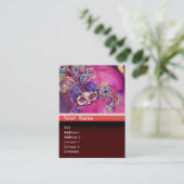 Carte De Visite LA TROISIÈME MASQUE / Costume Designer, Artiste th (Debout devant)