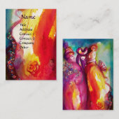 Carte De Visite LA TROISIÈME MASQUE / Costume Designer, Artiste th (Devant / Derrière)