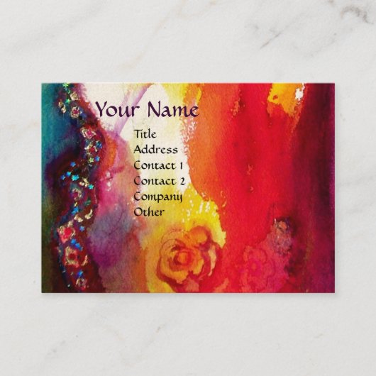 Carte De Visite LA TROISIÈME MASQUE / Costume Designer, Artiste th (Devant)