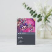 Carte De Visite LA TROISIÈME MASQUE / Costume Designer, Artiste th (Debout devant)