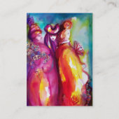 Carte De Visite LA TROISIÈME MASQUE / Costume Designer, Artiste th (Dos)