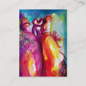 Carte De Visite LA TROISIÈME MASQUE / Costume Designer, Artiste th (Dos)