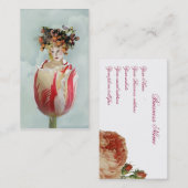 Carte De Visite La Tulipe (Devant / Derrière)