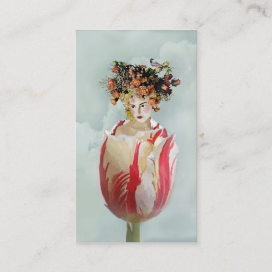 Carte De Visite La Tulipe (Devant)