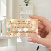 Carte De Visite La typographie moderne "LASHER by"