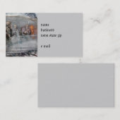 Carte De Visite La Valkyrie (Devant / Derrière)