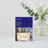 CARTE DE VISITE LA VEILLE D'UN CYBORG DU NOUVEL AN (Debout devant)