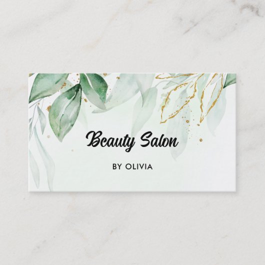 Carte De Visite La verdure (Devant)