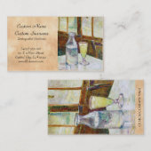 Carte De Visite La vie toujours avec la peinture de Vincent van (Devant / Derrière)